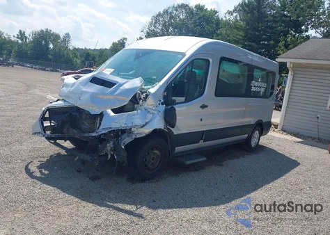 2020 Ford Transit-350 Passenger Van Xl z USA, uszkodzony, nr VIN 1FDAX2C81LKB07592
